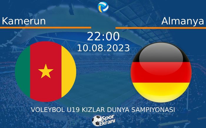 10 Ağustos 2023 Kamerun vs Almanya maçı Hangi Kanalda Saat Kaçta Yayınlanacak? 10 Ağustos 2023 Kamerun vs Almanya maçı Hangi Kanalda Saat Kaçta Yayınlanacak?