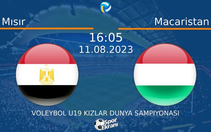 11 Ağustos 2023 Mısır vs Macaristan maçı Hangi Kanalda Saat Kaçta Yayınlanacak? 11 Ağustos 2023 Mısır vs Macaristan maçı Hangi Kanalda Saat Kaçta Yayınlanacak?