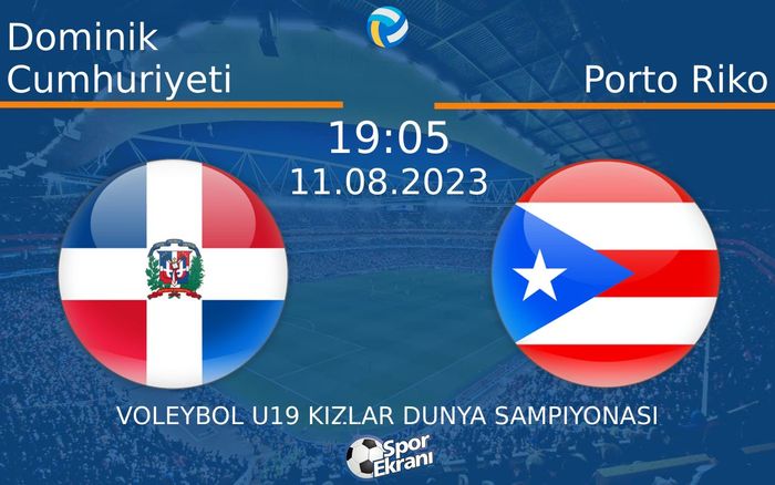11 Ağustos 2023 Dominik Cumhuriyeti vs Porto Riko maçı Hangi Kanalda Saat Kaçta Yayınlanacak? 11 Ağustos 2023 Dominik Cumhuriyeti vs Porto Riko maçı Hangi Kanalda Saat Kaçta Yayınlanacak?