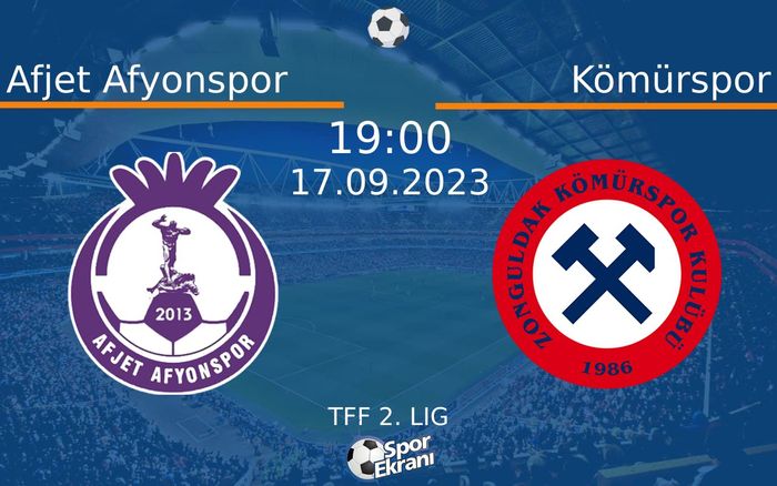17 Eylül 2023 Afjet Afyonspor vs Kömürspor maçı Hangi Kanalda Saat Kaçta Yayınlanacak? 17 Eylül 2023 Afjet Afyonspor vs Kömürspor maçı Hangi Kanalda Saat Kaçta Yayınlanacak?