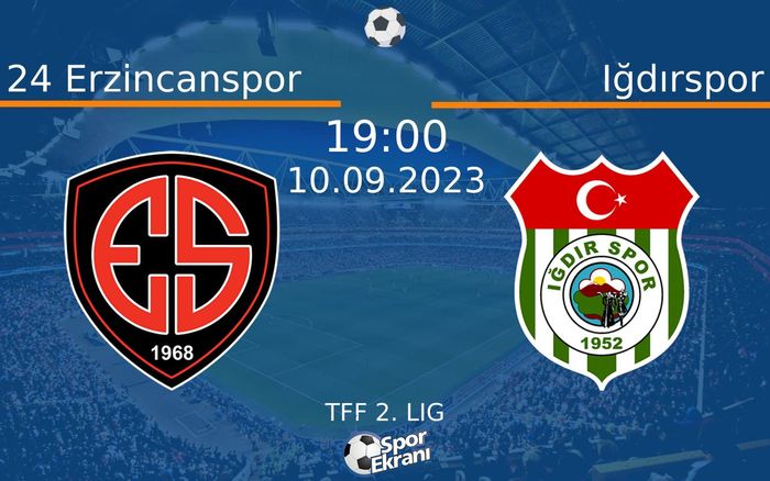 10 Eylül 2023 24 Erzincanspor vs Iğdırspor maçı Hangi Kanalda Saat Kaçta Yayınlanacak? 10 Eylül 2023 24 Erzincanspor vs Iğdırspor maçı Hangi Kanalda Saat Kaçta Yayınlanacak?