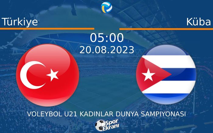 20 Ağustos 2023 Türkiye vs Küba maçı Hangi Kanalda Saat Kaçta Yayınlanacak? 20 Ağustos 2023 Türkiye vs Küba maçı Hangi Kanalda Saat Kaçta Yayınlanacak?