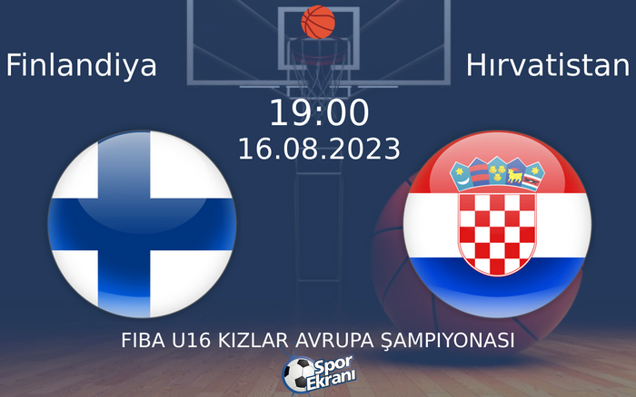 16 Ağustos 2023 Finlandiya vs Hırvatistan maçı Hangi Kanalda Saat Kaçta Yayınlanacak? 16 Ağustos 2023 Finlandiya vs Hırvatistan maçı Hangi Kanalda Saat Kaçta Yayınlanacak?