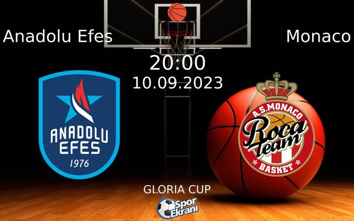 10 Eylül 2023 Anadolu Efes vs Monaco maçı Hangi Kanalda Saat Kaçta Yayınlanacak?