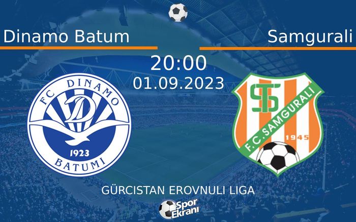 01 Eylül 2023 Dinamo Batum vs Samgurali maçı Hangi Kanalda Saat Kaçta Yayınlanacak? 01 Eylül 2023 Dinamo Batum vs Samgurali maçı Hangi Kanalda Saat Kaçta Yayınlanacak?