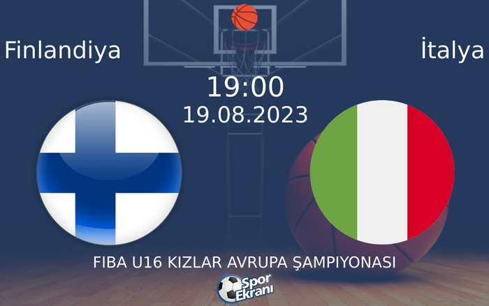 19 Ağustos 2023 Finlandiya vs İtalya maçı Hangi Kanalda Saat Kaçta Yayınlanacak? 19 Ağustos 2023 Finlandiya vs İtalya maçı Hangi Kanalda Saat Kaçta Yayınlanacak?