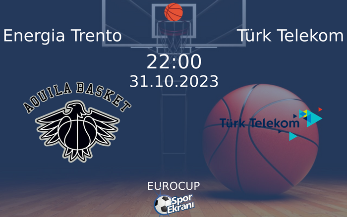 31 Ekim 2023 Energia Trento vs Türk Telekom maçı Hangi Kanalda Saat Kaçta Yayınlanacak? 31 Ekim 2023 Energia Trento vs Türk Telekom maçı Hangi Kanalda Saat Kaçta Yayınlanacak?