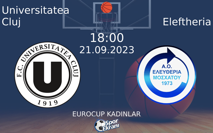 21 Eylül 2023 Universitatea Cluj vs Eleftheria maçı Hangi Kanalda Saat Kaçta Yayınlanacak? 21 Eylül 2023 Universitatea Cluj vs Eleftheria maçı Hangi Kanalda Saat Kaçta Yayınlanacak?