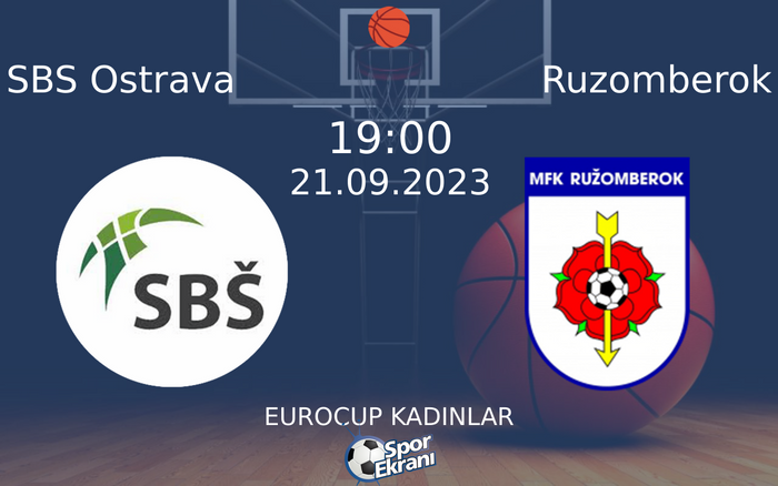 21 Eylül 2023 SBS Ostrava vs Ruzomberok maçı Hangi Kanalda Saat Kaçta Yayınlanacak? 21 Eylül 2023 SBS Ostrava vs Ruzomberok maçı Hangi Kanalda Saat Kaçta Yayınlanacak?