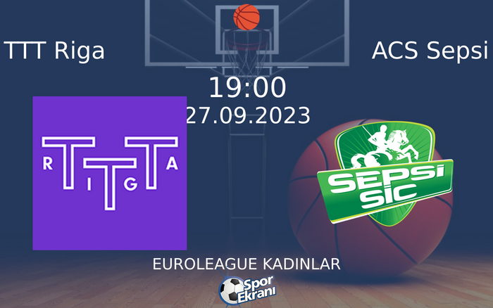 27 Eylül 2023 TTT Riga vs ACS Sepsi maçı Hangi Kanalda Saat Kaçta Yayınlanacak? 27 Eylül 2023 TTT Riga vs ACS Sepsi maçı Hangi Kanalda Saat Kaçta Yayınlanacak?