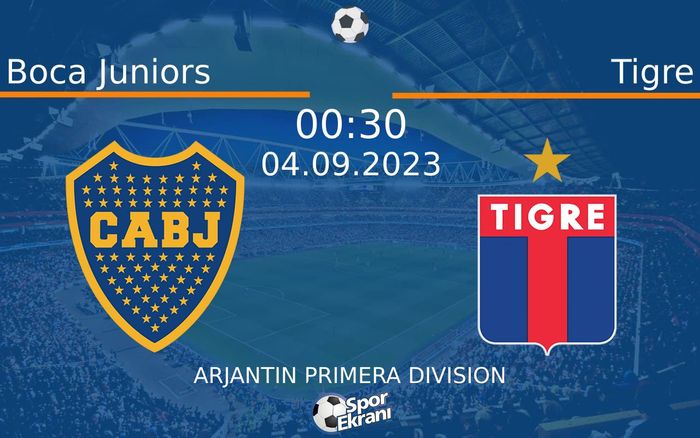 04 Eylül 2023 Boca Juniors vs Tigre maçı Hangi Kanalda Saat Kaçta Yayınlanacak? 04 Eylül 2023 Boca Juniors vs Tigre maçı Hangi Kanalda Saat Kaçta Yayınlanacak?