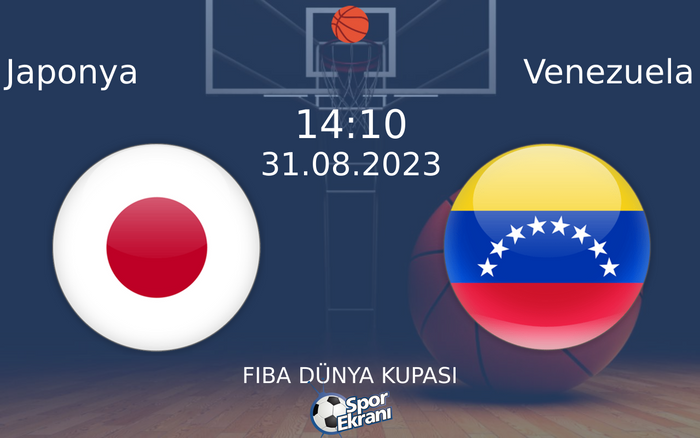 31 Ağustos 2023 Japonya vs Venezuela maçı Hangi Kanalda Saat Kaçta Yayınlanacak? 31 Ağustos 2023 Japonya vs Venezuela maçı Hangi Kanalda Saat Kaçta Yayınlanacak?