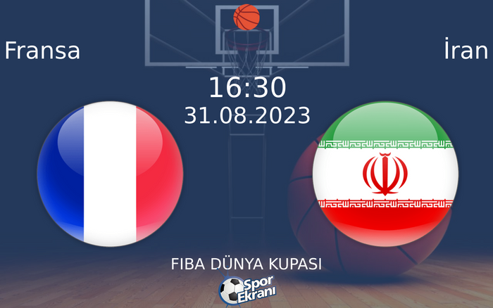 31 Ağustos 2023 Fransa vs İran maçı Hangi Kanalda Saat Kaçta Yayınlanacak? 31 Ağustos 2023 Fransa vs İran maçı Hangi Kanalda Saat Kaçta Yayınlanacak?
