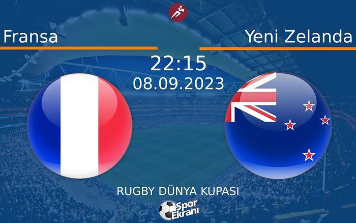 08 Eylül 2023 Fransa vs Yeni Zelanda maçı Hangi Kanalda Saat Kaçta Yayınlanacak? 08 Eylül 2023 Fransa vs Yeni Zelanda maçı Hangi Kanalda Saat Kaçta Yayınlanacak?