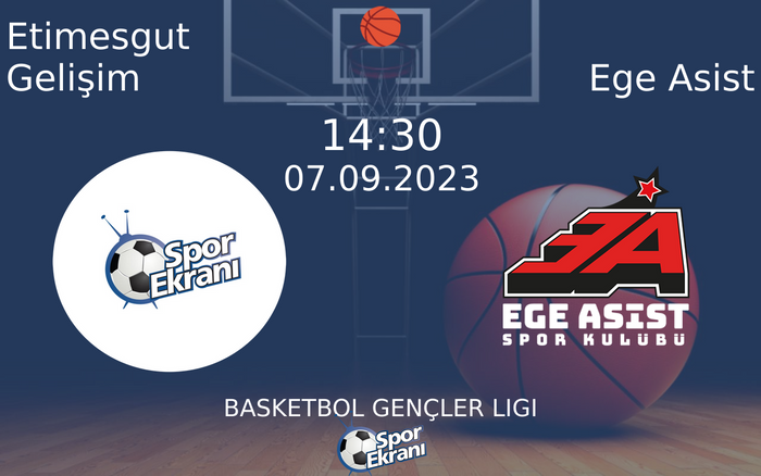 07 Eylül 2023 Etimesgut Gelişim vs Ege Asist maçı Hangi Kanalda Saat Kaçta Yayınlanacak? 07 Eylül 2023 Etimesgut Gelişim vs Ege Asist maçı Hangi Kanalda Saat Kaçta Yayınlanacak?