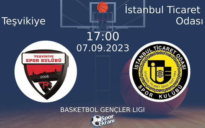 07 Eylül 2023 Teşvikiye vs İstanbul Ticaret Odası maçı Hangi Kanalda Saat Kaçta Yayınlanacak? 07 Eylül 2023 Teşvikiye vs İstanbul Ticaret Odası maçı Hangi Kanalda Saat Kaçta Yayınlanacak?