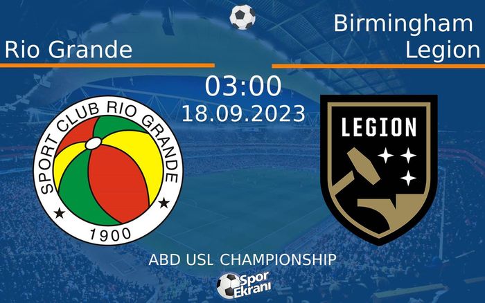 18 Eylül 2023 Rio Grande vs Birmingham Legion maçı Hangi Kanalda Saat Kaçta Yayınlanacak? 18 Eylül 2023 Rio Grande vs Birmingham Legion maçı Hangi Kanalda Saat Kaçta Yayınlanacak?