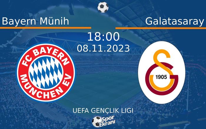 08 Kasım 2023 Bayern Münih vs Galatasaray maçı Hangi Kanalda Saat Kaçta Yayınlanacak? 08 Kasım 2023 Bayern Münih vs Galatasaray maçı Hangi Kanalda Saat Kaçta Yayınlanacak?