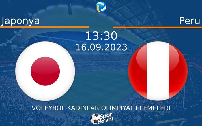 16 Eylül 2023 Japonya vs Peru maçı Hangi Kanalda Saat Kaçta Yayınlanacak? 16 Eylül 2023 Japonya vs Peru maçı Hangi Kanalda Saat Kaçta Yayınlanacak?