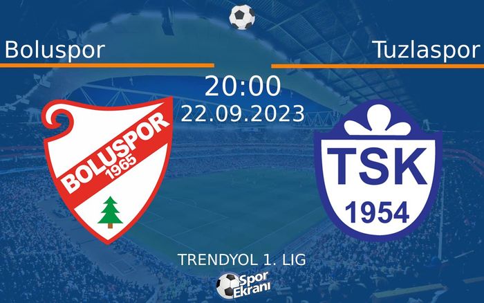 22 Eylül 2023 Boluspor vs Tuzlaspor maçı Hangi Kanalda Saat Kaçta Yayınlanacak? 22 Eylül 2023 Boluspor vs Tuzlaspor maçı Hangi Kanalda Saat Kaçta Yayınlanacak?