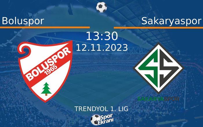 12 Kasım 2023 Boluspor vs Sakaryaspor maçı Hangi Kanalda Saat Kaçta Yayınlanacak? 12 Kasım 2023 Boluspor vs Sakaryaspor maçı Hangi Kanalda Saat Kaçta Yayınlanacak?