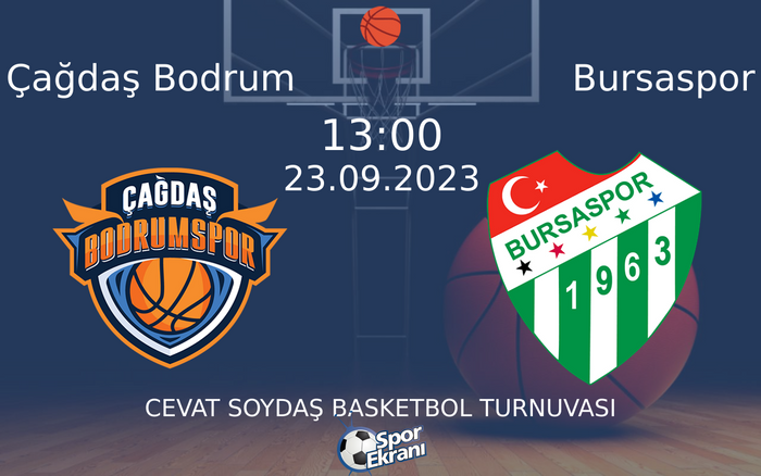 23 Eylül 2023 Çağdaş Bodrum vs Bursaspor maçı Hangi Kanalda Saat Kaçta Yayınlanacak? 23 Eylül 2023 Çağdaş Bodrum vs Bursaspor maçı Hangi Kanalda Saat Kaçta Yayınlanacak?