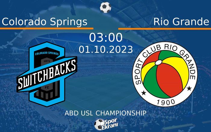01 Ekim 2023 Colorado Springs vs Rio Grande maçı Hangi Kanalda Saat Kaçta Yayınlanacak? 01 Ekim 2023 Colorado Springs vs Rio Grande maçı Hangi Kanalda Saat Kaçta Yayınlanacak?