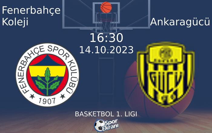 14 Ekim 2023 Fenerbahçe Koleji vs Ankaragücü maçı Hangi Kanalda Saat Kaçta Yayınlanacak? 14 Ekim 2023 Fenerbahçe Koleji vs Ankaragücü maçı Hangi Kanalda Saat Kaçta Yayınlanacak?