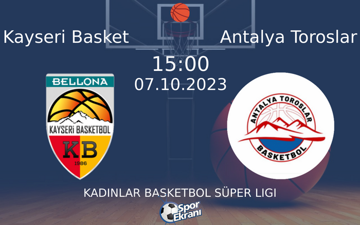 07 Ekim 2023 Kayseri Basket vs Antalya Toroslar maçı Hangi Kanalda Saat Kaçta Yayınlanacak? 07 Ekim 2023 Kayseri Basket vs Antalya Toroslar maçı Hangi Kanalda Saat Kaçta Yayınlanacak?