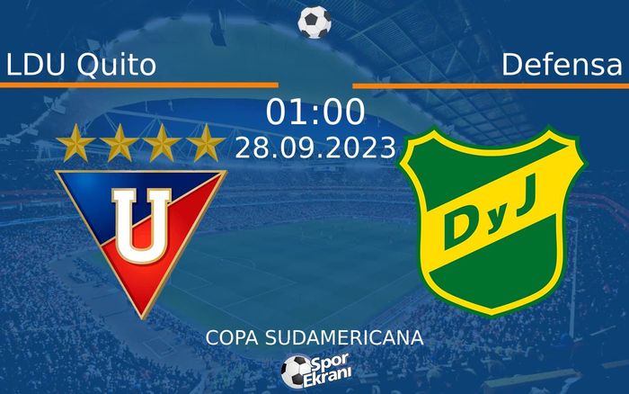 28 Eylül 2023 LDU Quito vs Defensa maçı Hangi Kanalda Saat Kaçta Yayınlanacak? 28 Eylül 2023 LDU Quito vs Defensa maçı Hangi Kanalda Saat Kaçta Yayınlanacak?