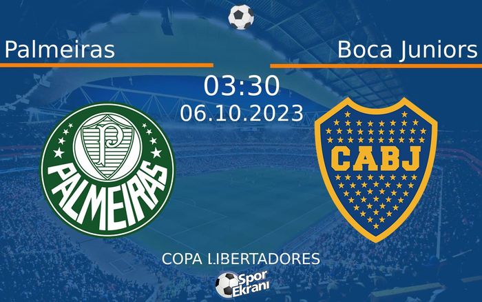 06 Ekim 2023 Palmeiras vs Boca Juniors maçı Hangi Kanalda Saat Kaçta Yayınlanacak? 06 Ekim 2023 Palmeiras vs Boca Juniors maçı Hangi Kanalda Saat Kaçta Yayınlanacak?
