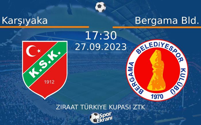 27 Eylül 2023 Karşıyaka vs Bergama Bld. maçı Hangi Kanalda Saat Kaçta Yayınlanacak? 27 Eylül 2023 Karşıyaka vs Bergama Bld. maçı Hangi Kanalda Saat Kaçta Yayınlanacak?