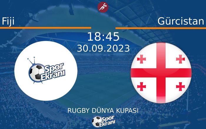 30 Eylül 2023 Fiji vs Gürcistan maçı Hangi Kanalda Saat Kaçta Yayınlanacak? 30 Eylül 2023 Fiji vs Gürcistan maçı Hangi Kanalda Saat Kaçta Yayınlanacak?