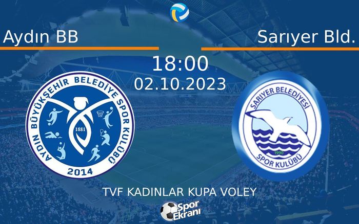 02 Ekim 2023 Aydın BB vs Sarıyer Bld. maçı Hangi Kanalda Saat Kaçta Yayınlanacak? 02 Ekim 2023 Aydın BB vs Sarıyer Bld. maçı Hangi Kanalda Saat Kaçta Yayınlanacak?