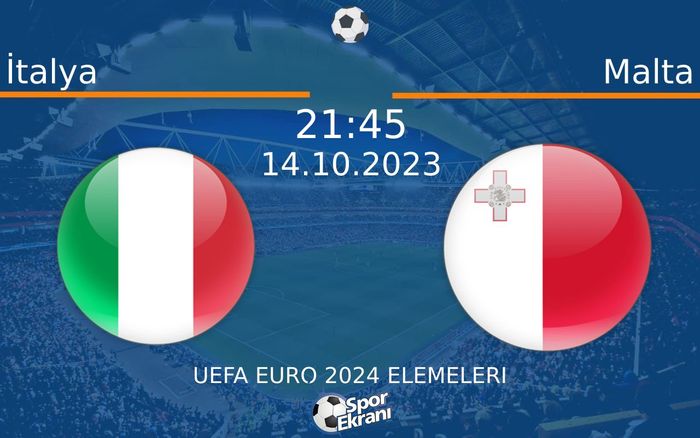 14 Ekim 2023 İtalya vs Malta maçı Hangi Kanalda Saat Kaçta Yayınlanacak? 14 Ekim 2023 İtalya vs Malta maçı Hangi Kanalda Saat Kaçta Yayınlanacak?
