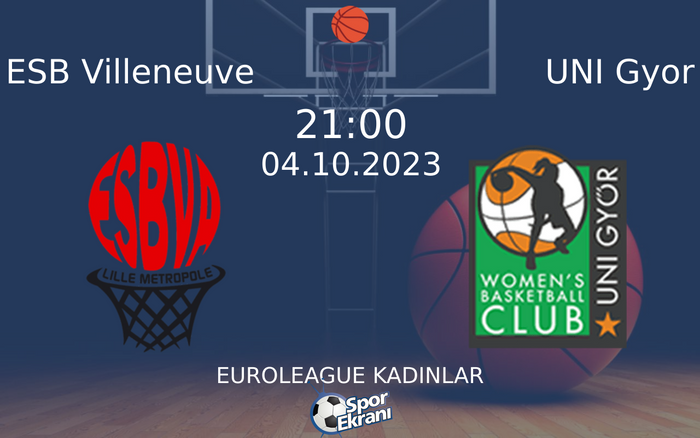 04 Ekim 2023 ESB Villeneuve vs UNI Gyor maçı Hangi Kanalda Saat Kaçta Yayınlanacak? 04 Ekim 2023 ESB Villeneuve vs UNI Gyor maçı Hangi Kanalda Saat Kaçta Yayınlanacak?