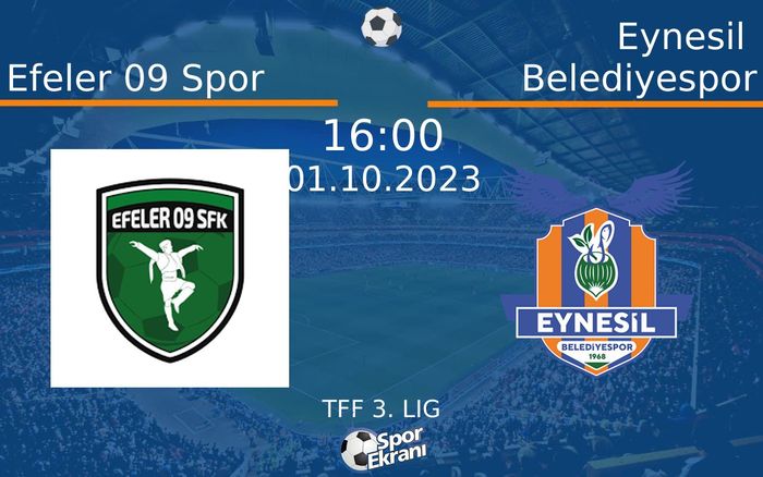 01 Ekim 2023 Efeler 09 Spor vs Eynesil Belediyespor maçı Hangi Kanalda Saat Kaçta Yayınlanacak? 01 Ekim 2023 Efeler 09 Spor vs Eynesil Belediyespor maçı Hangi Kanalda Saat Kaçta Yayınlanacak?