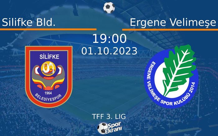 01 Ekim 2023 Silifke Bld. vs Ergene Velimeşe maçı Hangi Kanalda Saat Kaçta Yayınlanacak? 01 Ekim 2023 Silifke Bld. vs Ergene Velimeşe maçı Hangi Kanalda Saat Kaçta Yayınlanacak?