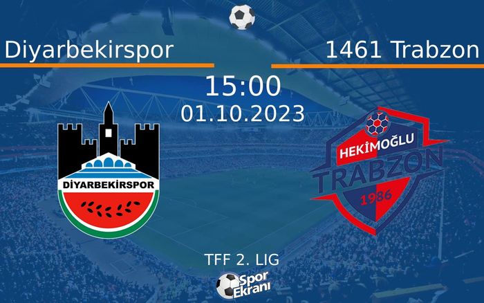01 Ekim 2023 Diyarbekirspor vs 1461 Trabzon maçı Hangi Kanalda Saat Kaçta Yayınlanacak? 01 Ekim 2023 Diyarbekirspor vs 1461 Trabzon maçı Hangi Kanalda Saat Kaçta Yayınlanacak?
