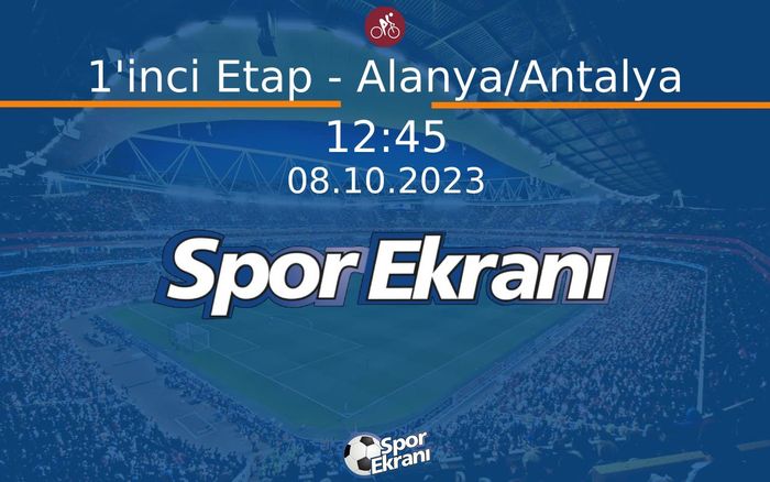 08 Ekim 2023 Cumhurbaşkanliği Türkiye Bisiklet Turu - 1'inci Etap - Alanya/Antalya  Hangi Kanalda Saat Kaçta Yayınlanacak? 08 Ekim 2023 Cumhurbaşkanliği Türkiye Bisiklet Turu - 1'inci Etap - Alanya/Antalya  Hangi Kanalda Saat Kaçta Yayınlanacak?