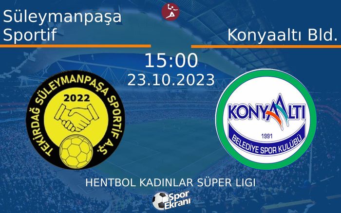23 Ekim 2023 Süleymanpaşa Sportif vs Konyaaltı Bld. maçı Hangi Kanalda Saat Kaçta Yayınlanacak? 23 Ekim 2023 Süleymanpaşa Sportif vs Konyaaltı Bld. maçı Hangi Kanalda Saat Kaçta Yayınlanacak?
