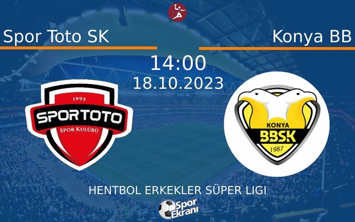 18 Ekim 2023 Spor Toto SK vs Konya BB maçı Hangi Kanalda Saat Kaçta Yayınlanacak? 18 Ekim 2023 Spor Toto SK vs Konya BB maçı Hangi Kanalda Saat Kaçta Yayınlanacak?