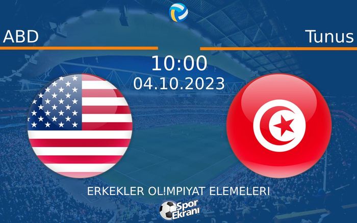 04 Ekim 2023 ABD vs Tunus maçı Hangi Kanalda Saat Kaçta Yayınlanacak? 04 Ekim 2023 ABD vs Tunus maçı Hangi Kanalda Saat Kaçta Yayınlanacak?