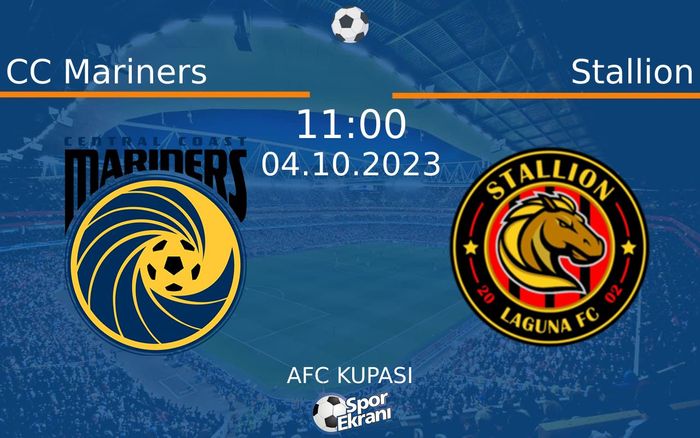 04 Ekim 2023 CC Mariners vs Stallion maçı Hangi Kanalda Saat Kaçta Yayınlanacak? 04 Ekim 2023 CC Mariners vs Stallion maçı Hangi Kanalda Saat Kaçta Yayınlanacak?