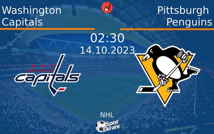 14 Ekim 2023 Washington Capitals vs Pittsburgh Penguins maçı Hangi Kanalda Saat Kaçta Yayınlanacak? 14 Ekim 2023 Washington Capitals vs Pittsburgh Penguins maçı Hangi Kanalda Saat Kaçta Yayınlanacak?