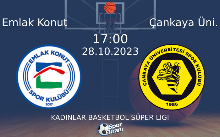 28 Ekim 2023 Emlak Konut vs Çankaya Üni. maçı Hangi Kanalda Saat Kaçta Yayınlanacak? 28 Ekim 2023 Emlak Konut vs Çankaya Üni. maçı Hangi Kanalda Saat Kaçta Yayınlanacak?