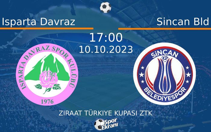 10 Ekim 2023 Isparta Davraz vs Sincan Bld maçı Hangi Kanalda Saat Kaçta Yayınlanacak? 10 Ekim 2023 Isparta Davraz vs Sincan Bld maçı Hangi Kanalda Saat Kaçta Yayınlanacak?