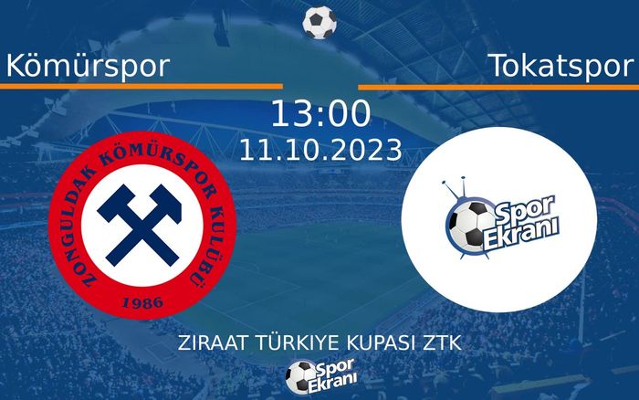 11 Ekim 2023 Kömürspor vs Tokatspor maçı Hangi Kanalda Saat Kaçta Yayınlanacak? 11 Ekim 2023 Kömürspor vs Tokatspor maçı Hangi Kanalda Saat Kaçta Yayınlanacak?