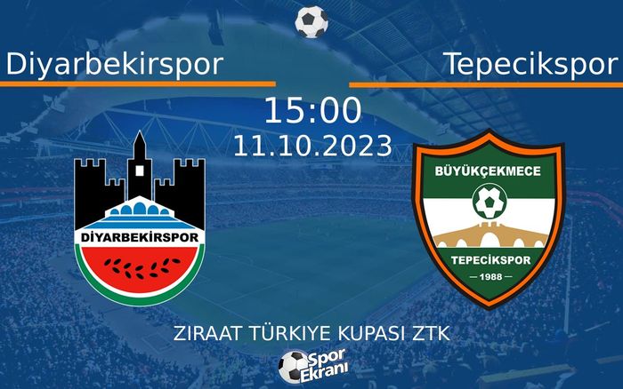 11 Ekim 2023 Diyarbekirspor vs Tepecikspor maçı Hangi Kanalda Saat Kaçta Yayınlanacak? 11 Ekim 2023 Diyarbekirspor vs Tepecikspor maçı Hangi Kanalda Saat Kaçta Yayınlanacak?