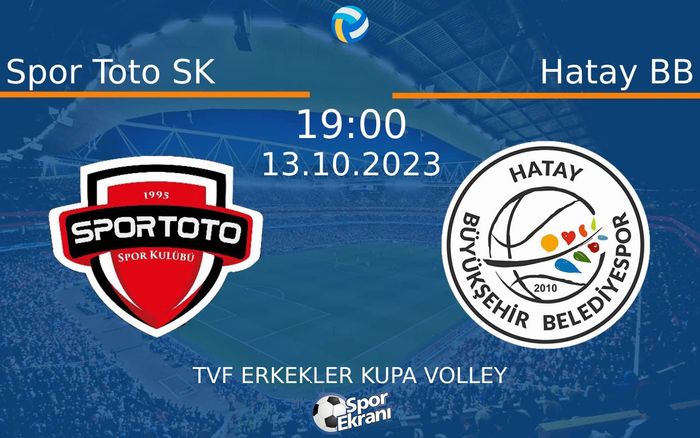 13 Ekim 2023 Spor Toto SK vs Hatay BB maçı Hangi Kanalda Saat Kaçta Yayınlanacak? 13 Ekim 2023 Spor Toto SK vs Hatay BB maçı Hangi Kanalda Saat Kaçta Yayınlanacak?